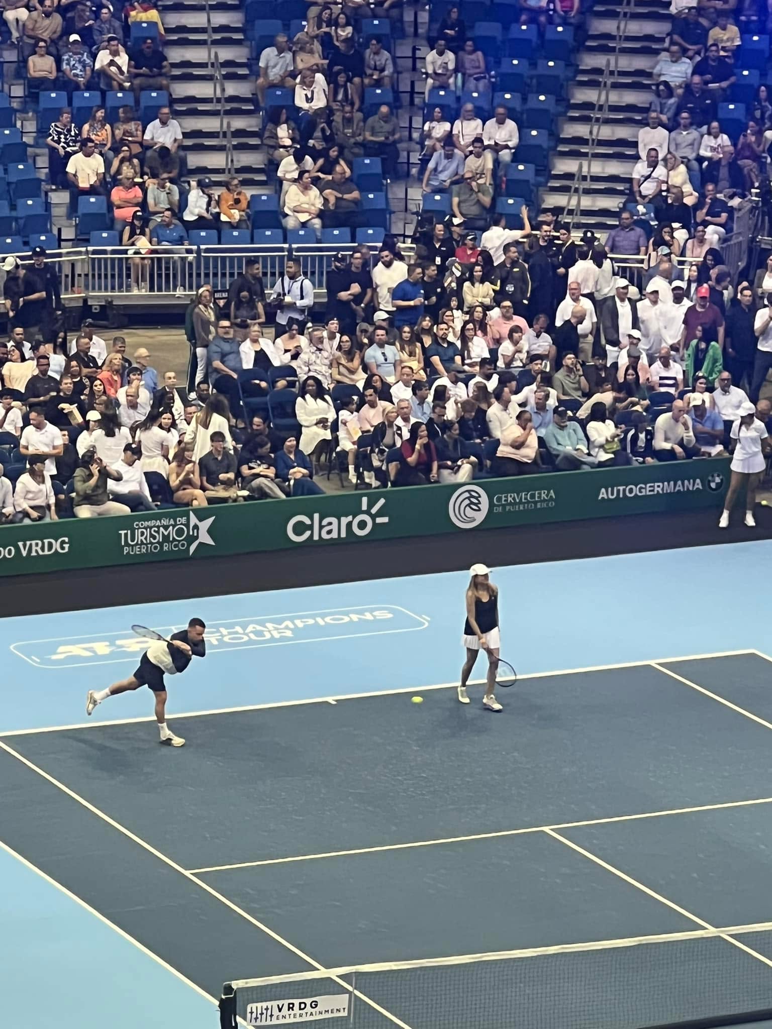 Titi Aixa y Barea vs Carlos Beltrán y Pepe Calder…